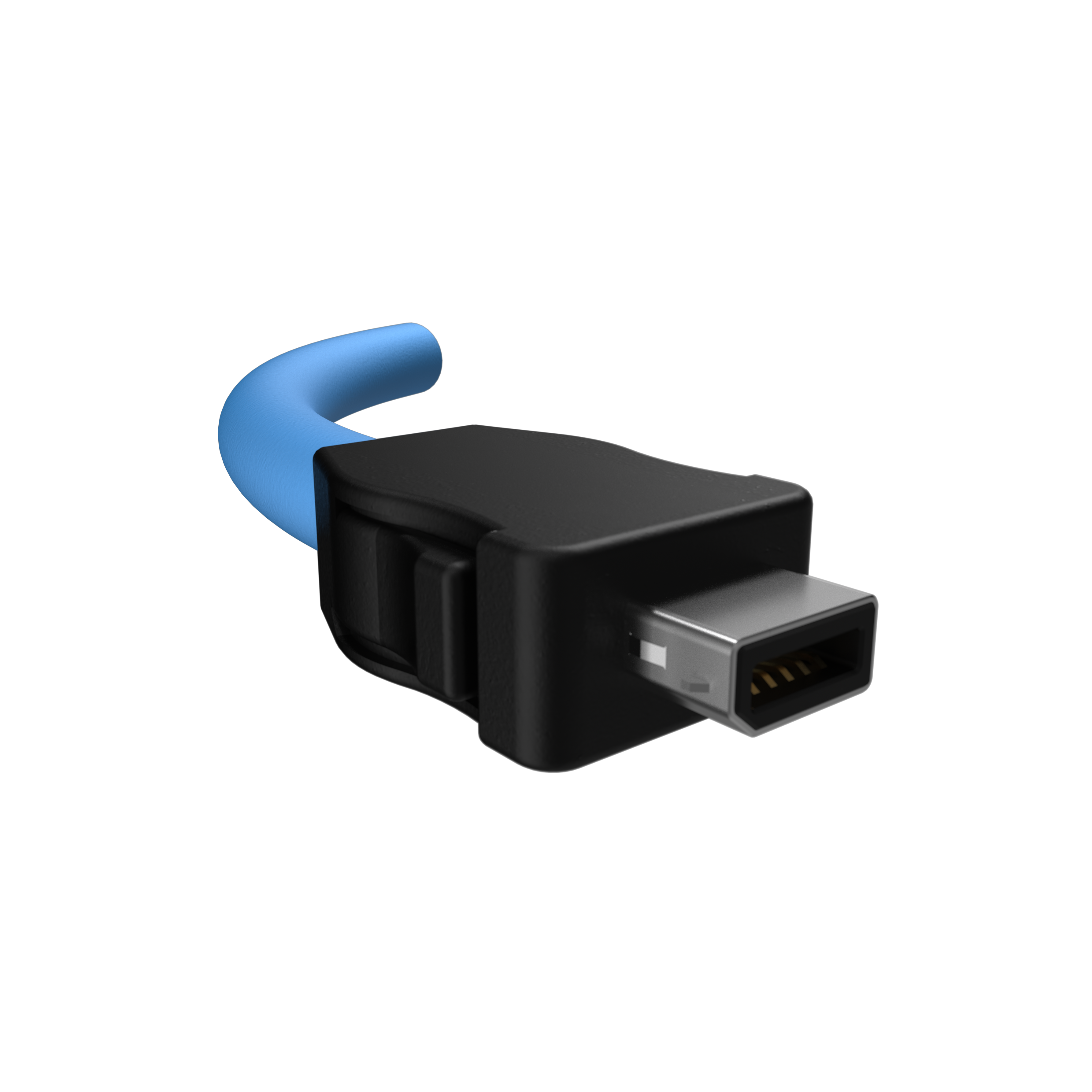 Amphenol Communications Solutions-ND9AP7100 Steckverbinder, Telefon und Telekommunikation Ix Industrial Input Output Connectors Plug Type A IDC 26 28 Awg Gold Flash