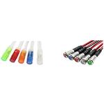 LED Panel Mount Indicator Uni-Color White 2-Pin