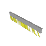 Conn Socket Strip SKT 30 POS 2.54mm Solder ST Top Entry Thru-Hole Bulk