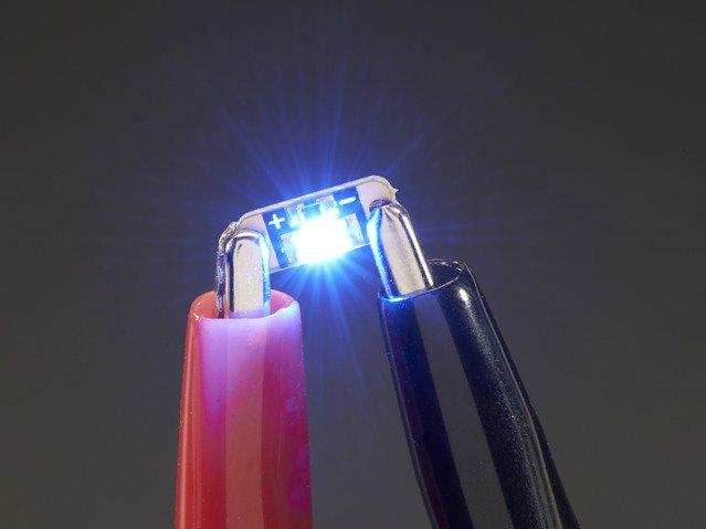 Adafruit Industries-1757 LED LED Sequins - Royal Blue - Pack of 5 Board