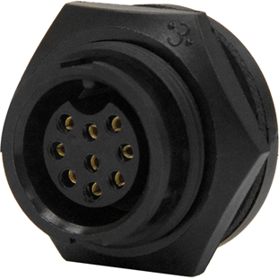 Switchcraft-4282-9SG-300 Steckverbinder, rund Conn Circular SKT 9 POS Solder Cup ST Panel Mount 9 Terminal 1 Port