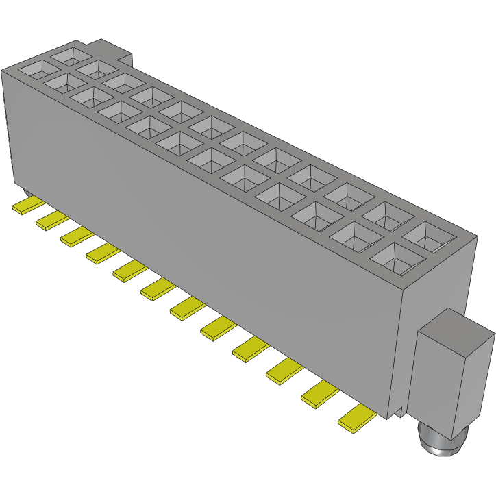 Samtec-SFC-112-T2-F-D-A Steckverbinderleisten und Leiterplattenbuchsen Conn Socket Strip SKT 24 POS 1.27mm Solder ST SMD Tube