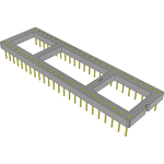 Conn DIP Adapter HDR 48 POS 2.54mm ST Thru-Hole Tube