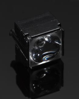 LEDIL OY-CP12939_LARISA-RS-CLIP16 Optical Lenses Square Optical Lens Black PMMA Clips/Glue Box