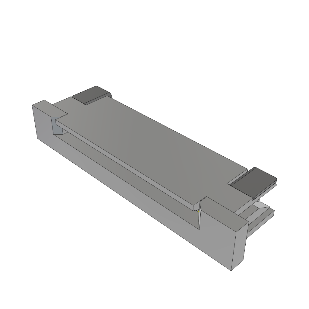 Samtec-ZF1-12-02-TM-WT Steckverbinder, FFC-FPC Conn FFC/FPC Connector SKT 12 POS 1mm Solder RA SMD Tube