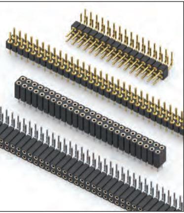 Mill-Max-803-43-004-20-001000 Connector Headers and PCB Receptacles Conn Socket Strip SKT 4 POS 2.54mm Solder RA Side Entry Thru-Hole