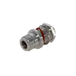 Conn Type N Adapter 0Hz to 18GHz 50Ohm ST Panel Mount F/F Gold Over Nickel Single