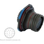 Conn Circular SKT 26 POS Crimp ST Jam Nut 26 Terminal 1 Port