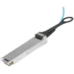 Amphenol-FOQQD33P00050 Glasfaserkabel-Baugruppen QSFP28 Active Optical Cable, High Speed Input Output Connectors, 100G Ethernet, OFNP, 50 meters