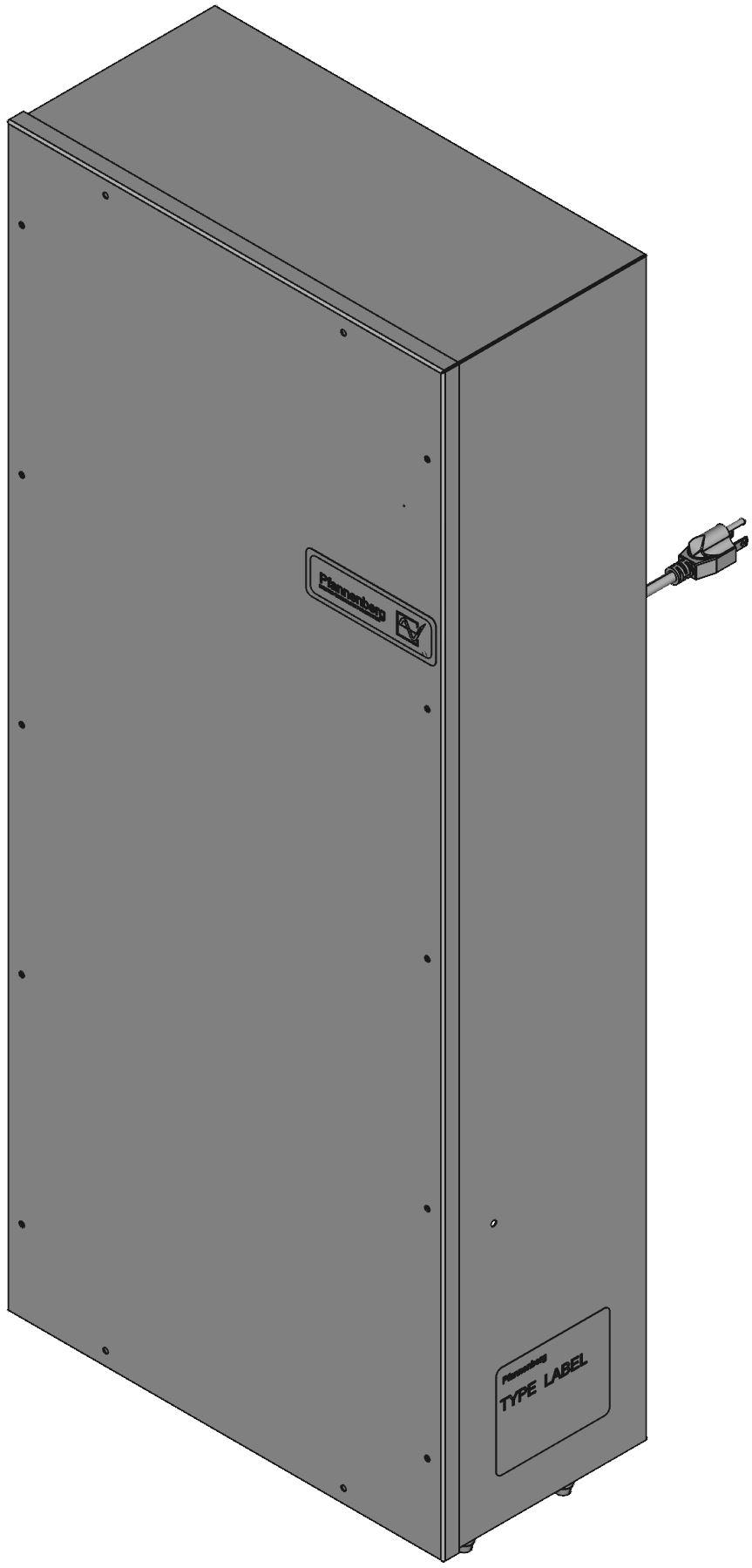 Hammond Manufacturing-PWS7332A230N4LG null 3000-10000 BTU/H Air/Water Heat Exchanger