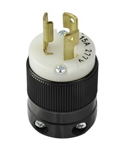 Marinco-4770 Steckverbinder Conn Power PL 2Power/1Ground POS Solder Lug ST Cable Mount 3 Terminal 1 Port