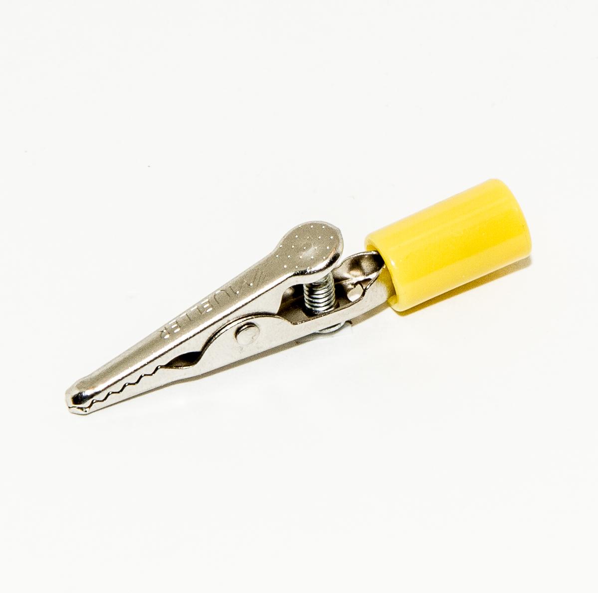 Mueller Electric-BU-60HS-4 Steckverbinder, elektronisches Testgerät Conn Alligator Clip 1 POS Crimp/Solder ST Cable Mount 1 Port