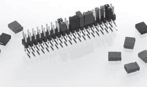 PRECI-DIP SA-999-19-310-02 跳线及分流连接器 Conn Jumper F 2 POS 2.54mm ST Box