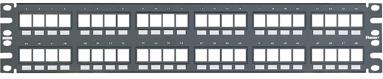 Panduit-NKPP48FMY Connector Accessories 48 Port Flush Mount Modular Patch Panel