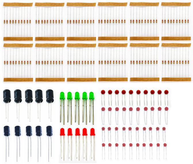 Seeed Technology Co.,Ltd-110990034 Divers produits 20 in 1Basic Components Mixed Pack