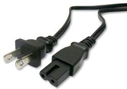 Assmann WSW components, Inc-AK500/U-3-P Cable Assembly AC Power External Power Supply cable, SPT 18 AWG, 105°C, Unshielded