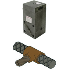 BURNDY-B7610 Cable Accessories Mold Horizontal Cable Tap to Horizontal Rebar Run 3/0 AWG 5 Rebar 150 Weld Metal