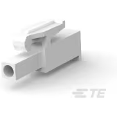 TE Connectivity-172164-1 Carcaza de cables discretos de conector Conn Housing PL 1 POS Crimp ST Cable Mount Natural Bag
