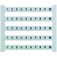 Weidmueller GmbH & Co. KG-0473460051 Connector Accessories Connector Accessories Connector Marker Straight Polyamide 6/6 White