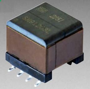 Bourns-SM91208L-E Transformator Power Transformer 1.25:1 2.5kVAC 8 Terminal Gull Wing SMD