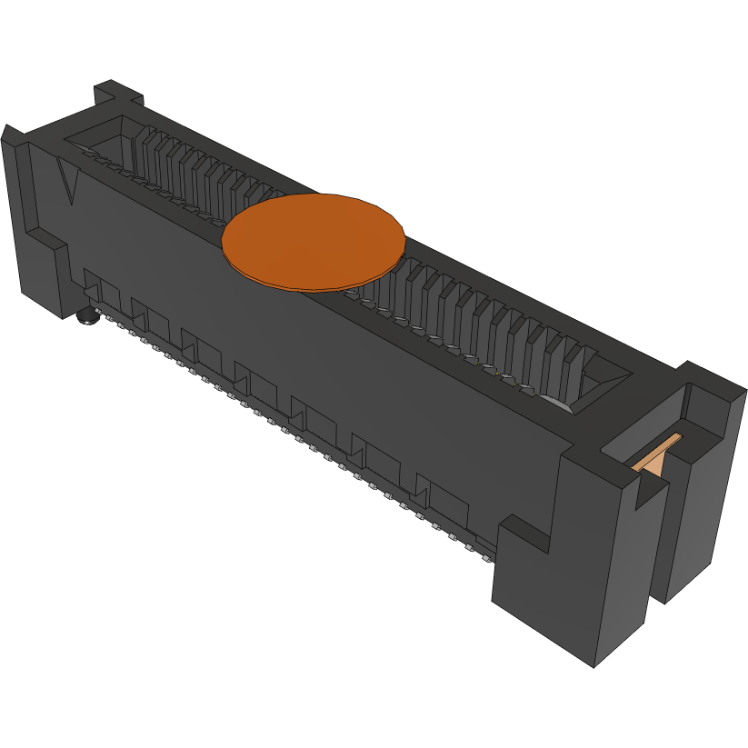 Samtec-HSEC8-130-01-S-DV-A-WT-K Connector Card Edge Conn Card Edge SKT 60 POS 0.8mm Solder ST SMD EDGE RATE™ Tray