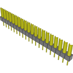 Conn Unshrouded Header HDR 20 POS 2.54mm Solder ST Thru-Hole Tube