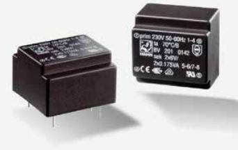 HAHN-BV 202 0164 Transformator Power Transformer 0.5VA 8 Terminal Pin Thru-Hole