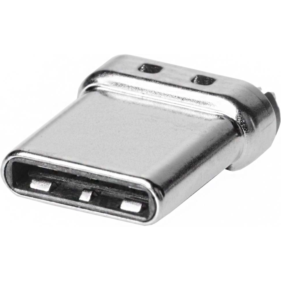 Molex-1054440001 Connector USB Conn USB 3.1 Type C PL 22 POS 0.5mm Solder RA Edge Mount 22 Terminal 1 Port Tray