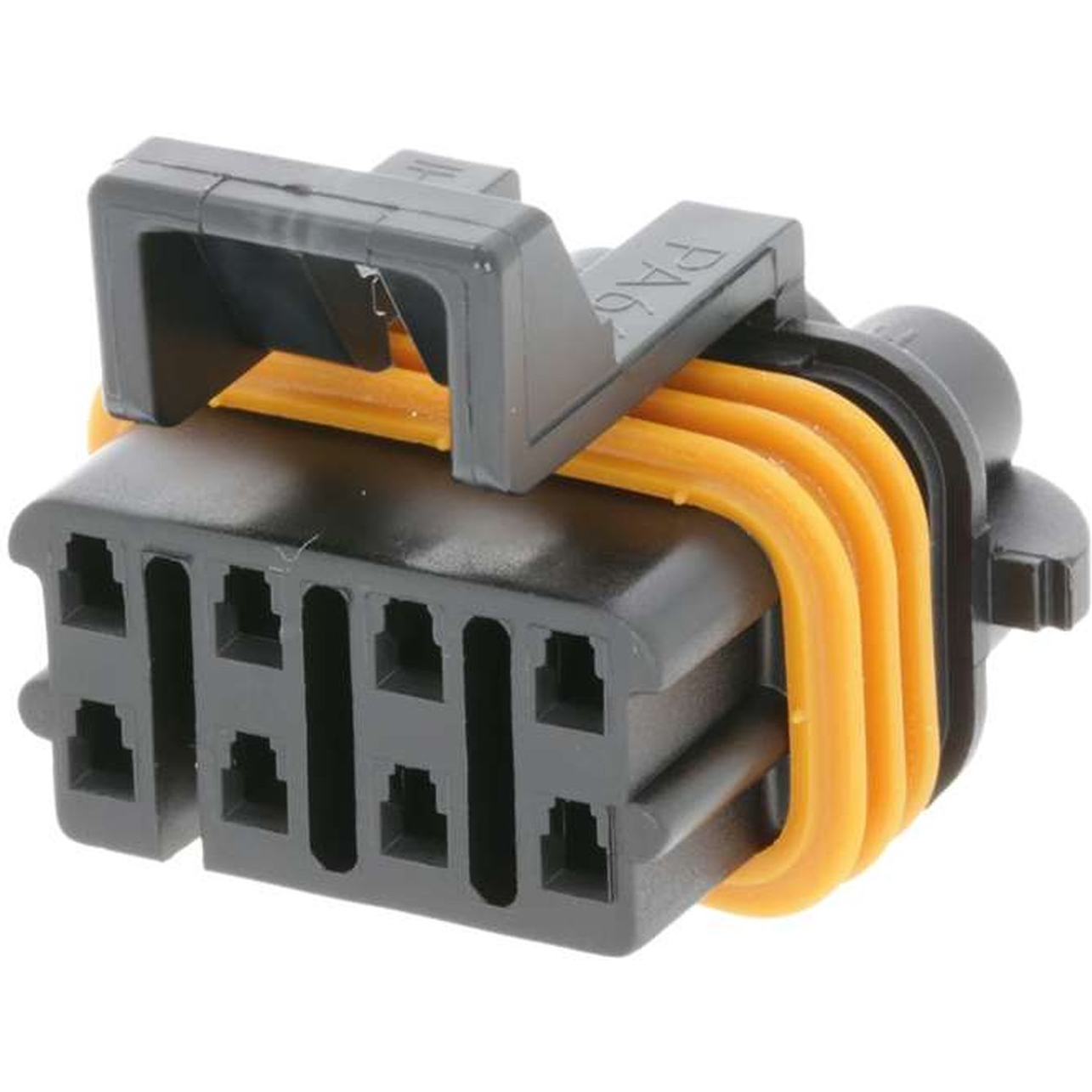 Delphi-12047937 分立接线罩连接器 Conn Housing F 8 POS Crimp ST Cable Mount Black