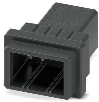 PHOENIX CONTACT-1340708 分立接线罩连接器 Conn Housing M 6 POS 3.81mm Crimp ST Cable Mount Black Cardboard