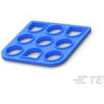 TE Connectivity-794277-1 Steckverbinderzubehör Connector Accessories Interfacial Seal Straight Silicone Rubber Blue Bag/Box