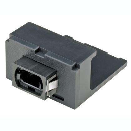 Panduit-CMMPOPVBLBL 连接器配件 Connector Accessories Adapter Module Right Angle Plastic