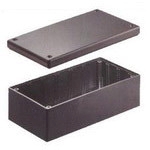Bud Industries-CU-1872-B Cajas, compartimentos y anaqueles Black Acrylonitrile Butadiene Styrene Utility Box