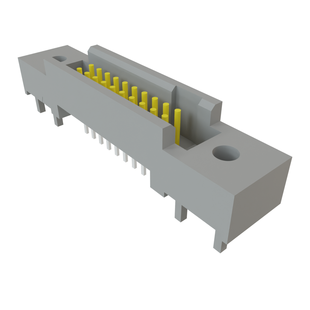Samtec-TFM-110-01-L-D-DS Steckverbinderleisten und Leiterplattenbuchsen Conn Shrouded Header (4 Sides) HDR 20 POS 1.27mm Solder ST Top Entry Thru-Hole TIGER EYE™ Tube