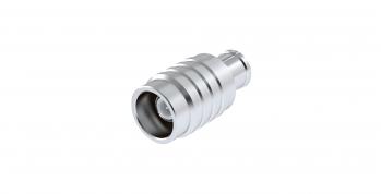 Radiall-R180060007 Raccordement FR Straight Push Pull Plug Solder Type