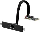 Advantech-MOS-2120-Z1101E Modules d'interface Giga LAN Ethernet iDoor Module 5V IEEE 802.3/IEEE 802.3u/IEEE 802.3ab