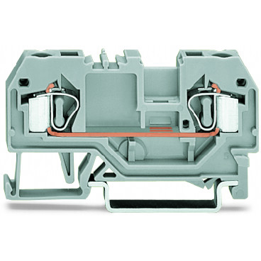 WAGO-281-901 Connector Terminal Blocks Conn Terminal Block F 2 POS Push-In Cage Clamp ST DIN Rail 32A Box