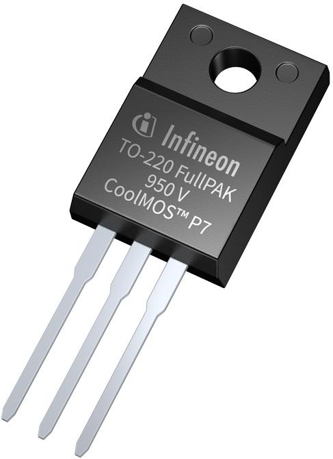 Infineon Technologies AG-IPA95R750P7XKSA1 MOSFETs Trans MOSFET N-CH 950V 9A 3-Pin(3+Tab) TO-220FP Tube