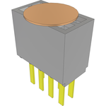Conn Socket Strip SKT 8 POS 1.27mm Solder ST Top Entry Thru-Hole Tube