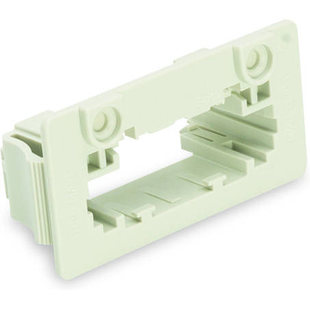WAGO-831-303 Accessori per connettori Snap-in Frame, 1 part, Pin Spacing 7.62 mm, 3-Pole