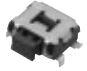 Panasonic-EVQ-9P701K Tastschalter Switch Tactile N.O. SPST Rectangular Button Gull Wing 0.05A 12VDC 1.6N SMD T/R