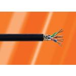 Alpha Wire-76021 BK001 Kabel, Mehrleiter Multi-Paired Cables 24AWG 4PR STR SHIELD