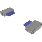 Samtec-ERCD-025-12.00-TBR-TBL-3-D Kabelbaugruppen Koaxial 0.80 mm Edge Rate Coaxial Cable Assembly