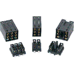 HCI® High Power Connector, Power Supply Connectors, 1x2 Vertical, HP Receptacle (No Guide)