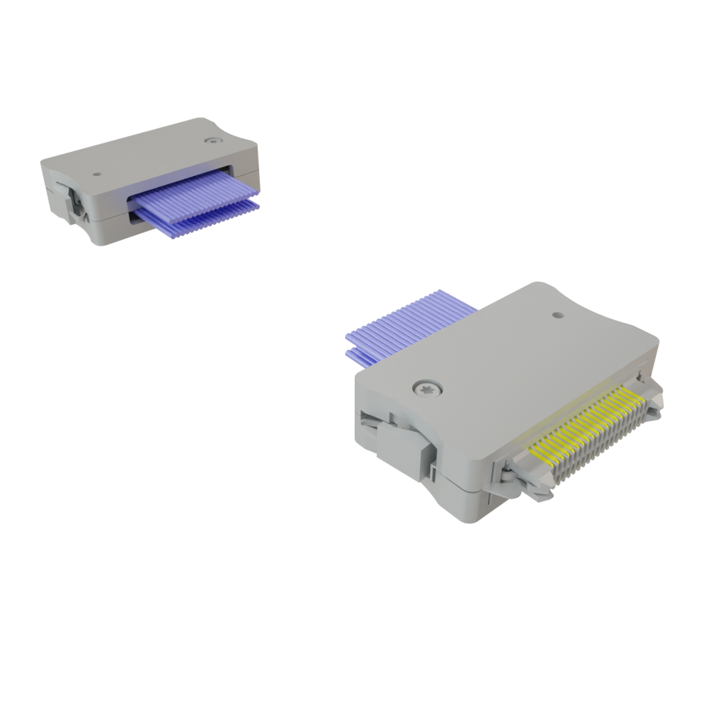 Samtec-ERCD-020-06.00-TEU-TED-1-B Kabelbaugruppen Koaxial Cable Assembly Coaxial 0.15m 34AWG Board to Board to Board to Board M-M EDGE RATE® Bag