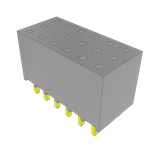 Conn Socket Strip SKT 18 POS 2.54mm Solder ST Thru-Hole Bulk