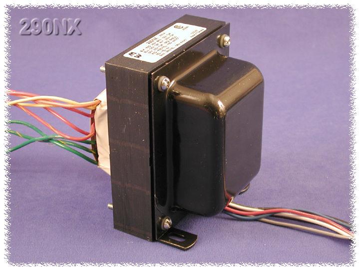 Hammond Manufacturing-290NX Transformateur électrique Power Transformer 47.73:1 13 Terminal Wire Lead Flange Mount