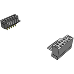 Cable Assembly 0.2m 28AWG 2.54mm 10 to 10 POS IDC Connector to IDC Connector F-M Clamshell