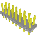 Conn Unshrouded Header HDR 16 POS 2.54mm Solder ST Top Entry Thru-Hole Bulk