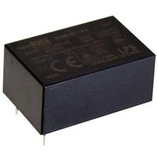 Mean Well Enterprises-IRM-01-15 AC-DC-Spannungsversorgung AC/DC Power Supply Single-OUT 15V 0.067A 1W 4-Pin